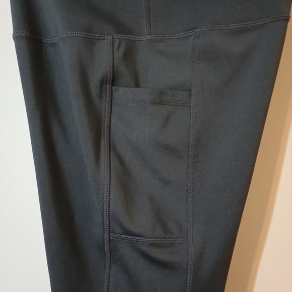 LegEnd High Waisted Compression Leggings w/ Pockets & Tummy Control  Size: Small - Picture 3 of 4